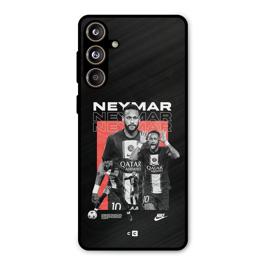 Brazilian Brilliance Metal Back Case for Galaxy F55
