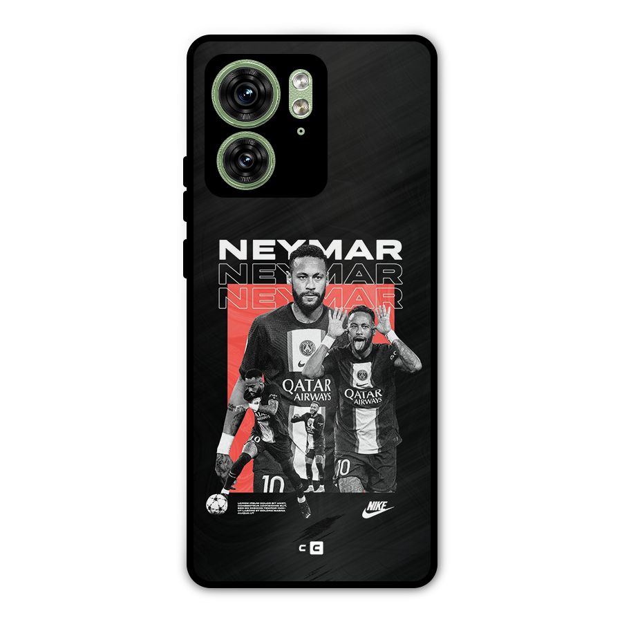 Brazilian Brilliance Metal Back Case for Motorola Edge 40 5G