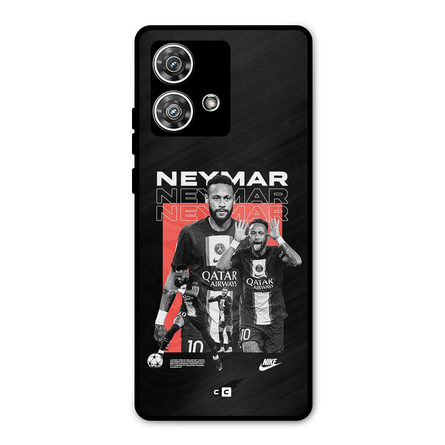 Brazilian Brilliance Metal Back Case for Motorola Edge 40 Neo