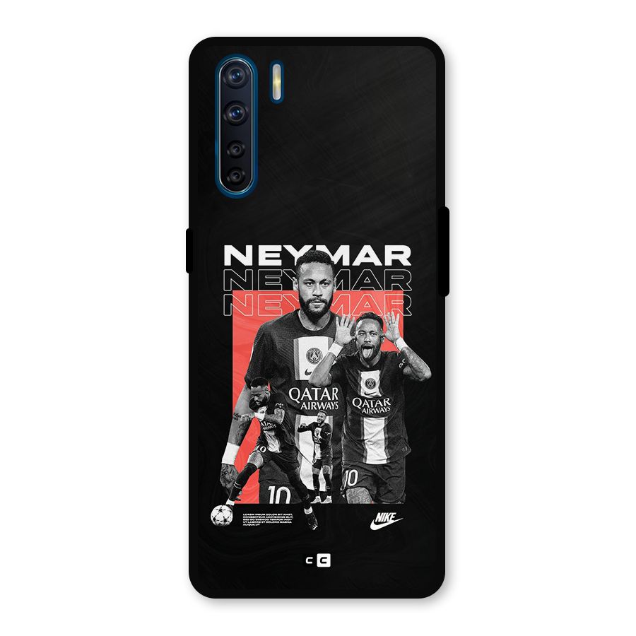 Brazilian Brilliance Metal Back Case for Oppo F15