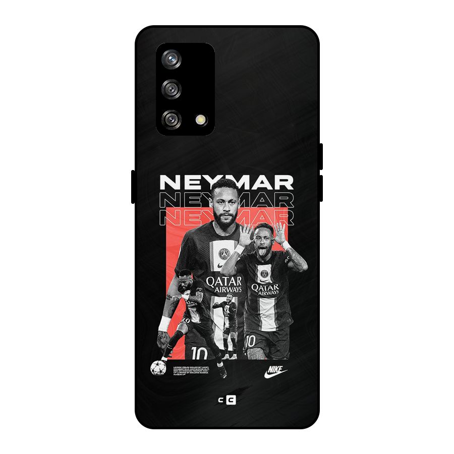 Brazilian Brilliance Metal Back Case for Oppo F19