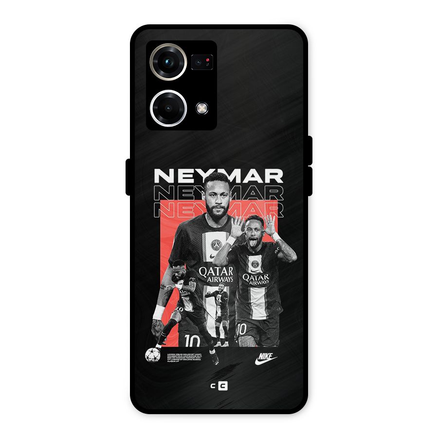 Brazilian Brilliance Metal Back Case for Oppo F21 Pro 4G