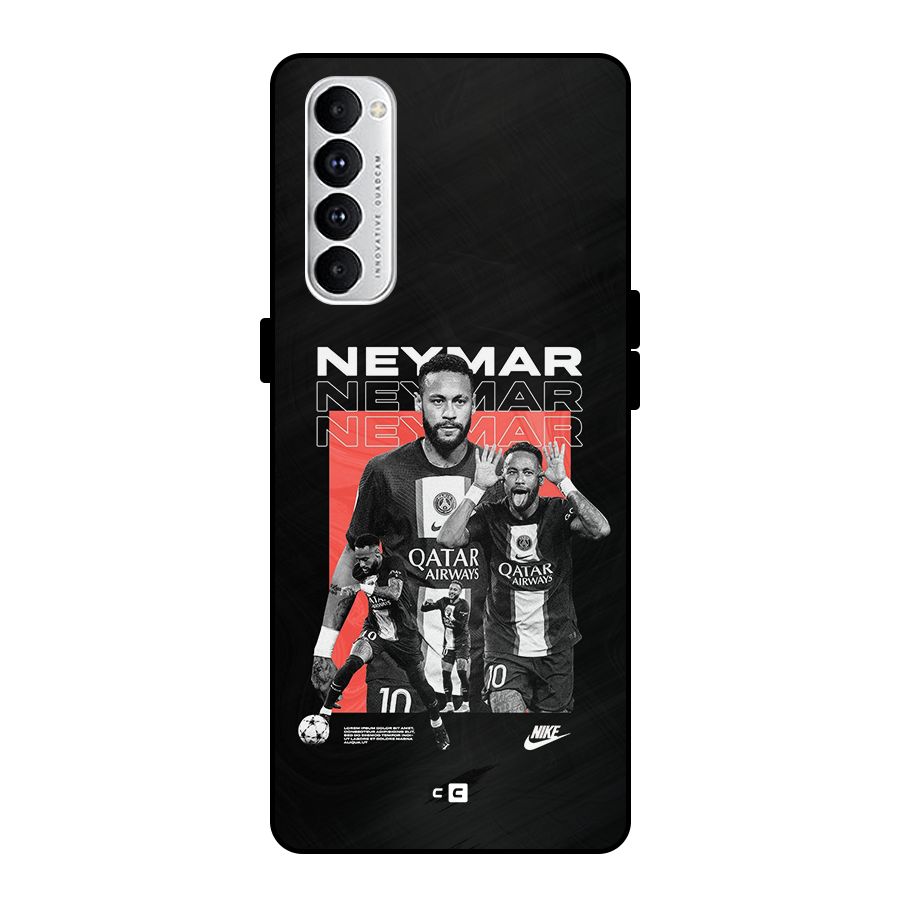 Brazilian Brilliance Metal Back Case for Oppo Reno4 Pro