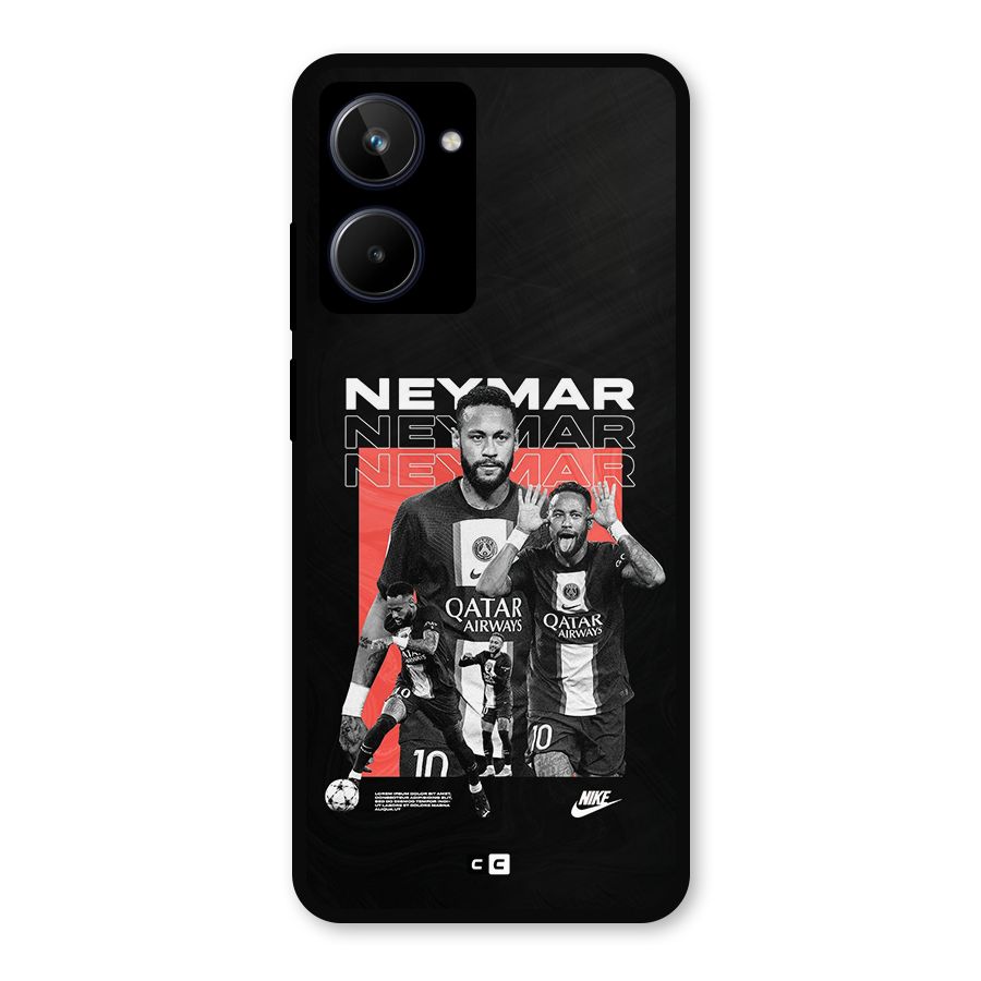 Brazilian Brilliance Metal Back Case for Realme 10