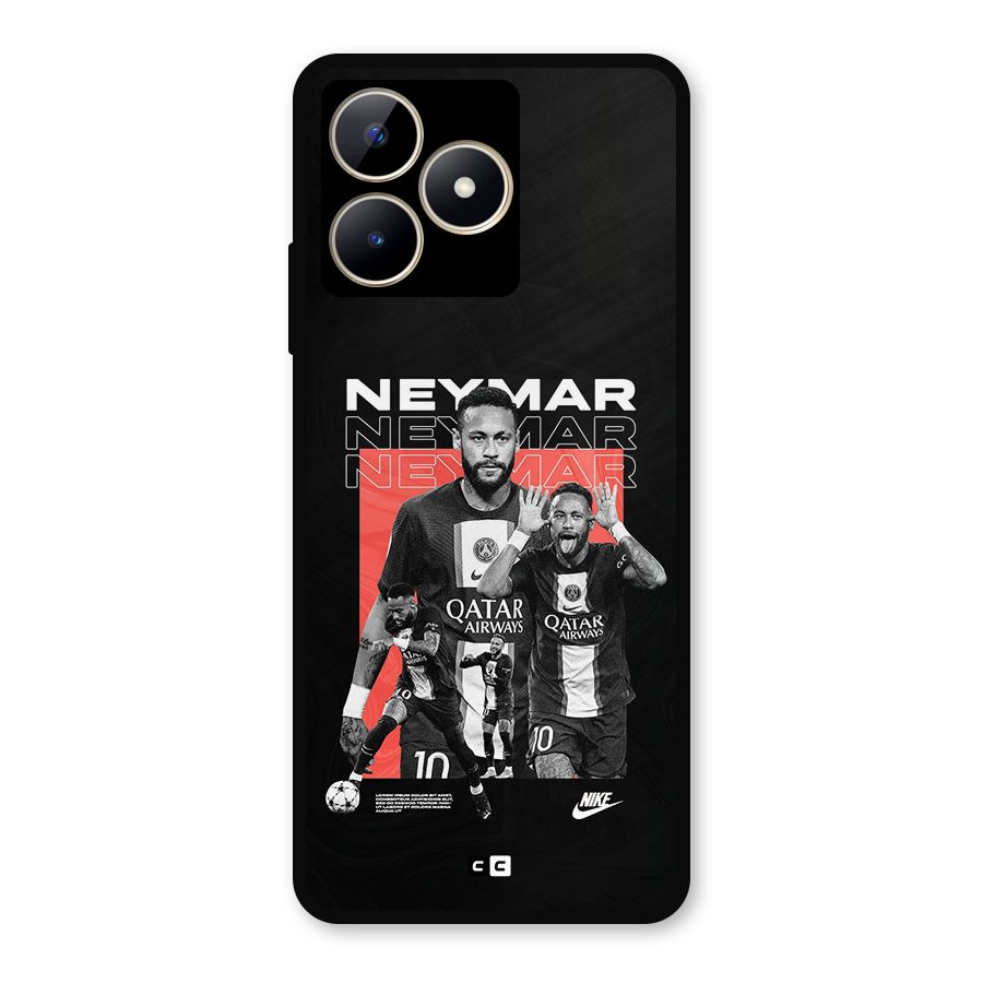 Brazilian Brilliance Metal Back Case for Realme C53