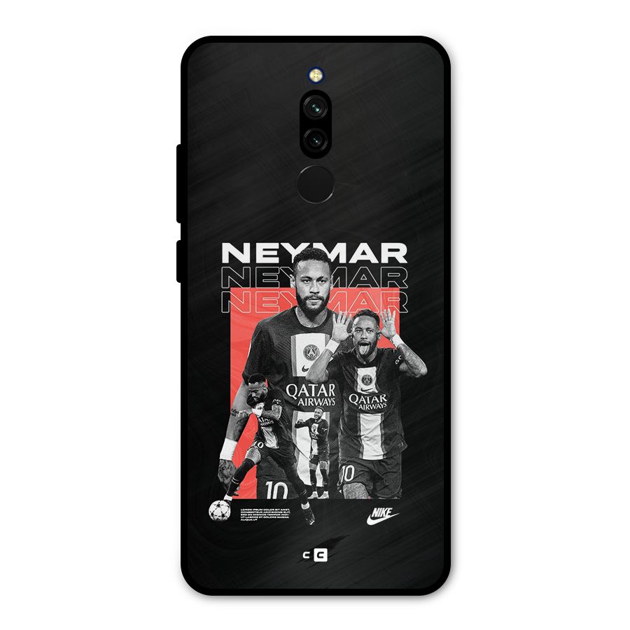 Brazilian Brilliance Metal Back Case for Redmi 8