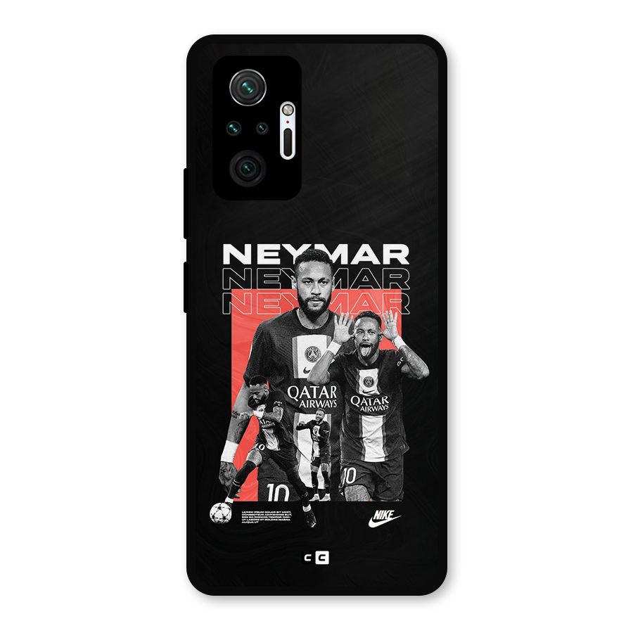 Brazilian Brilliance Metal Back Case for Redmi Note 10 Pro