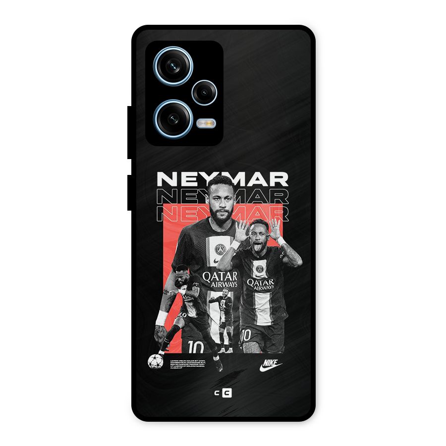 Brazilian Brilliance Metal Back Case for Redmi Note 12 Pro