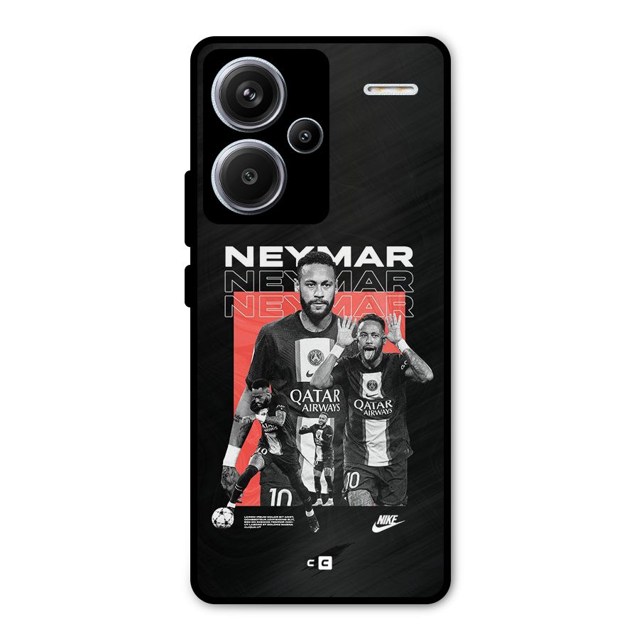 Brazilian Brilliance Metal Back Case for Redmi Note 13 Pro Plus