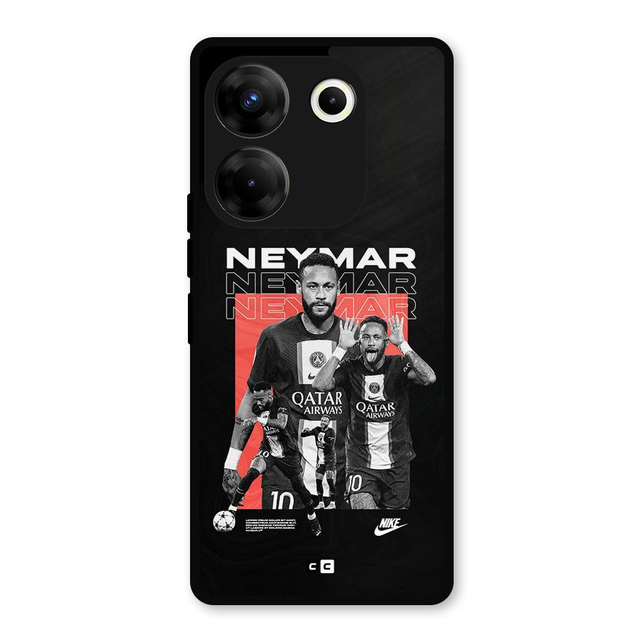 Brazilian Brilliance Metal Back Case for Tecno Camon 20
