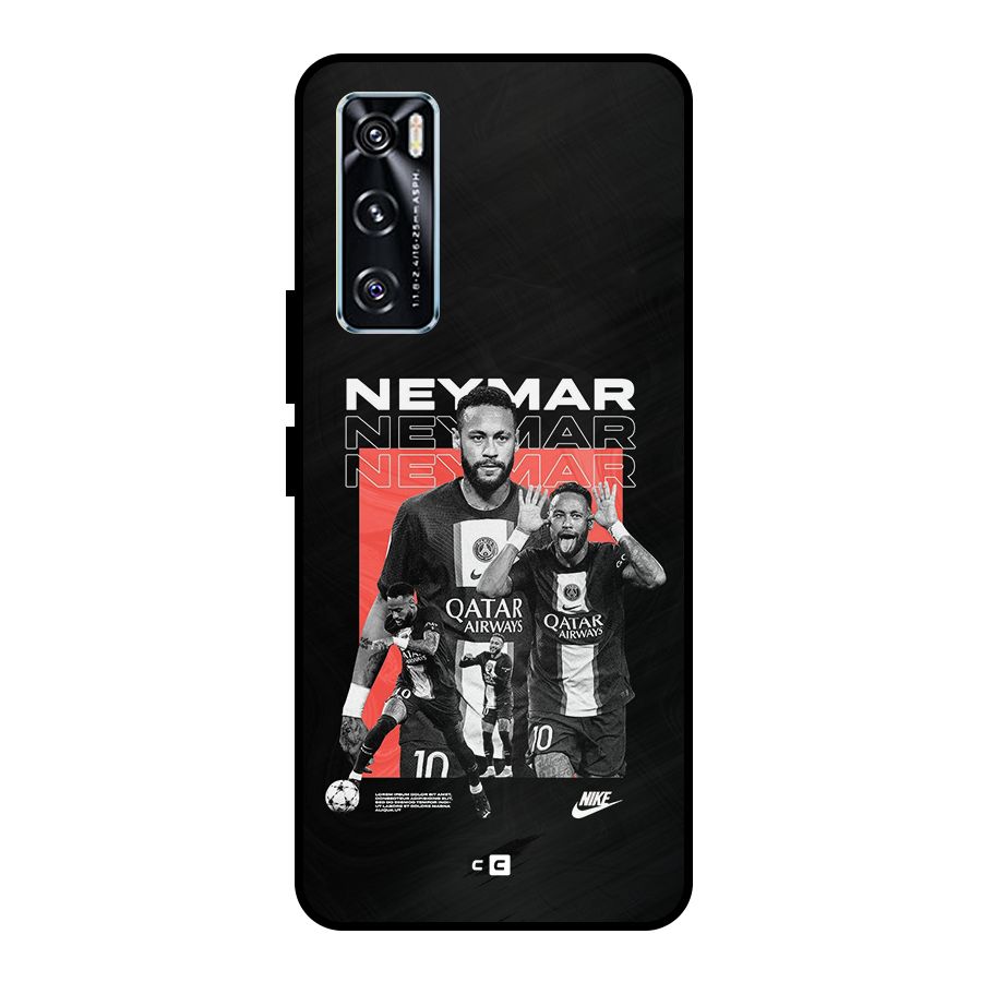 Brazilian Brilliance Metal Back Case for Vivo V20 SE