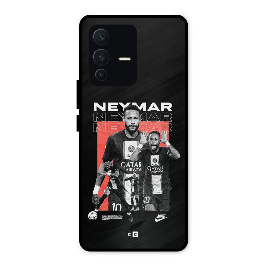 Brazilian Brilliance Metal Back Case for Vivo V23 5G