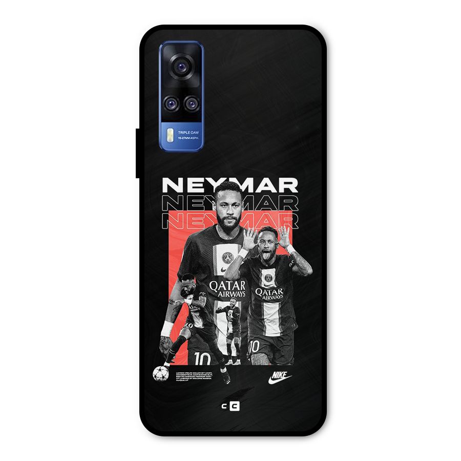 Brazilian Brilliance Metal Back Case for Vivo Y31