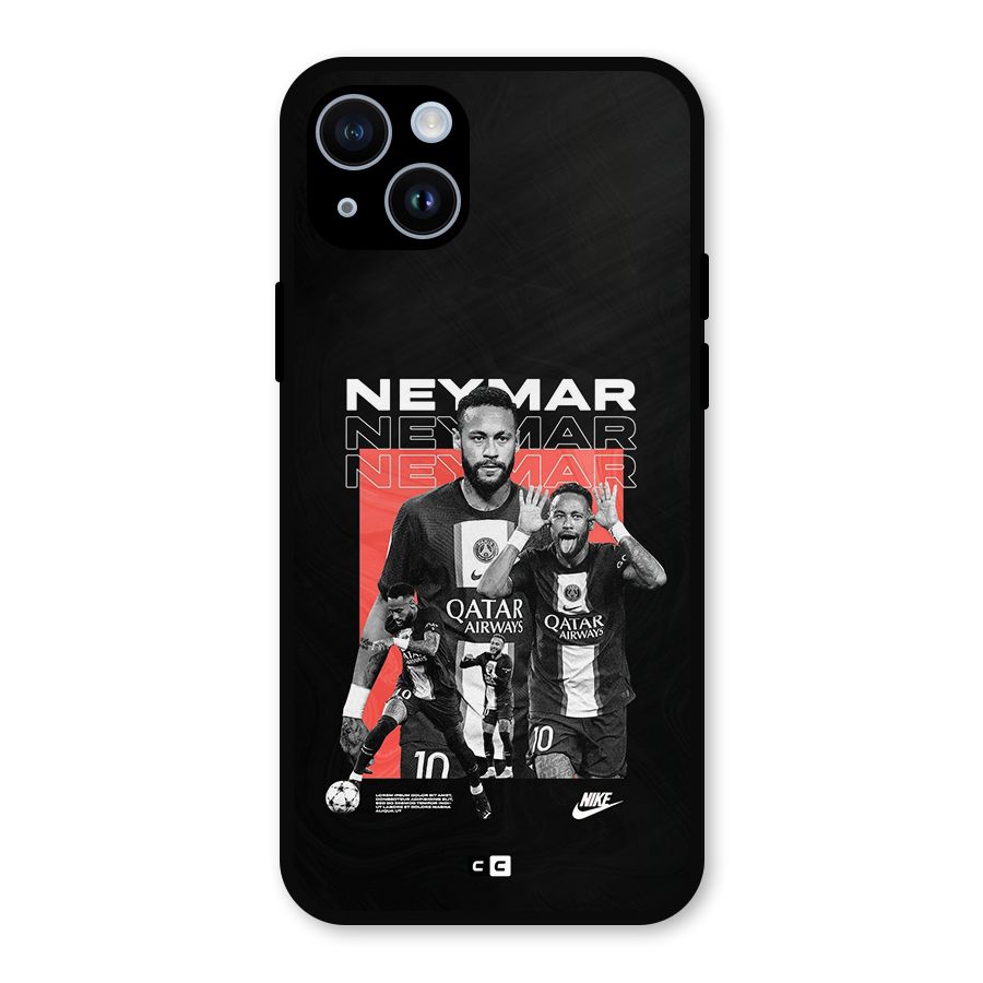 Brazilian Brilliance Metal Back Case for iPhone 14