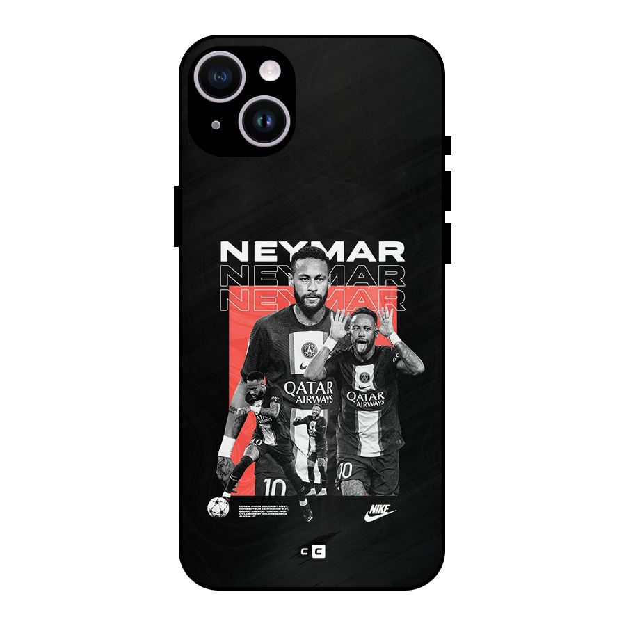 Brazilian Brilliance Metal Back Case for iPhone 14 Plus