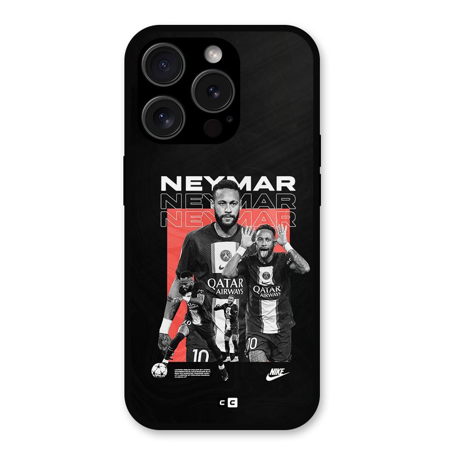 Brazilian Brilliance Metal Back Case for iPhone 15 Pro