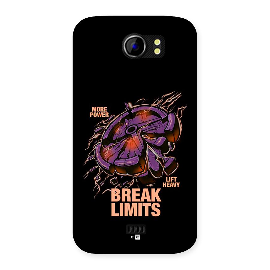Break Limits Back Case for Canvas 2 A110