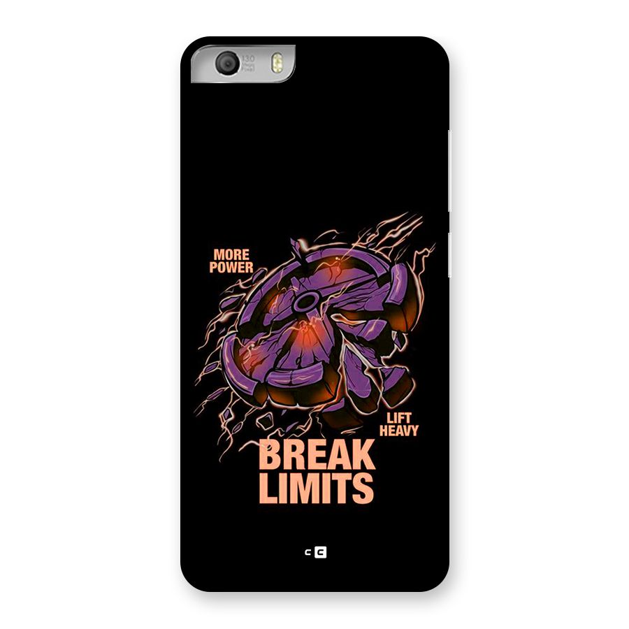 Break Limits Back Case for Canvas Knight 2