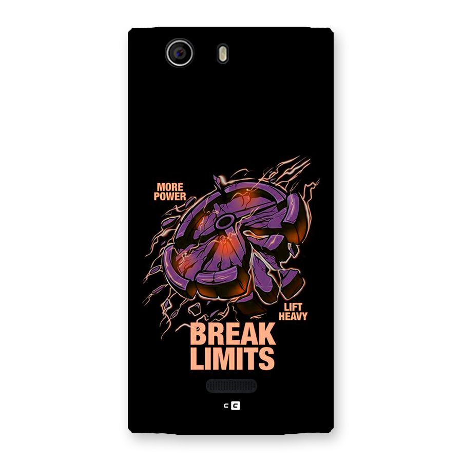 Break Limits Back Case for Canvas Nitro 2 E311