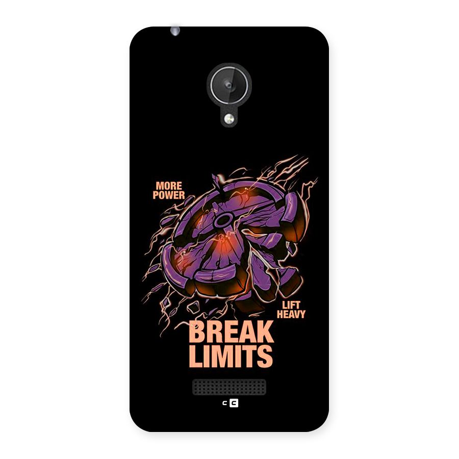 Break Limits Back Case for Canvas Spark Q380