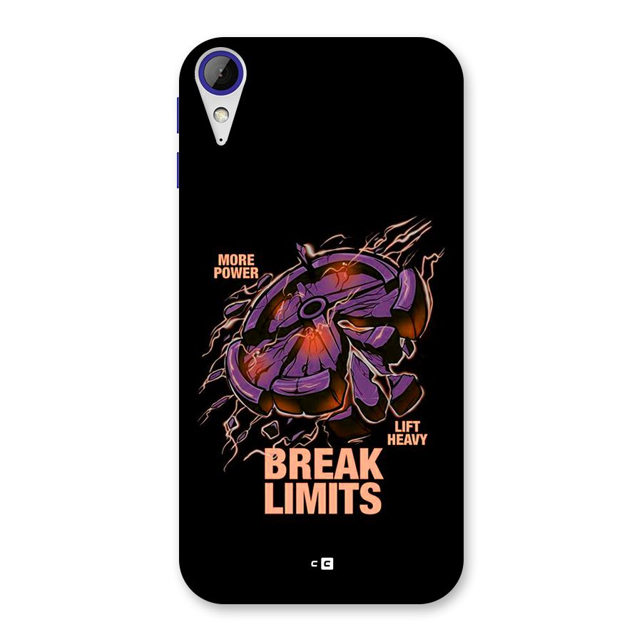 Break Limits Back Case for Desire 830
