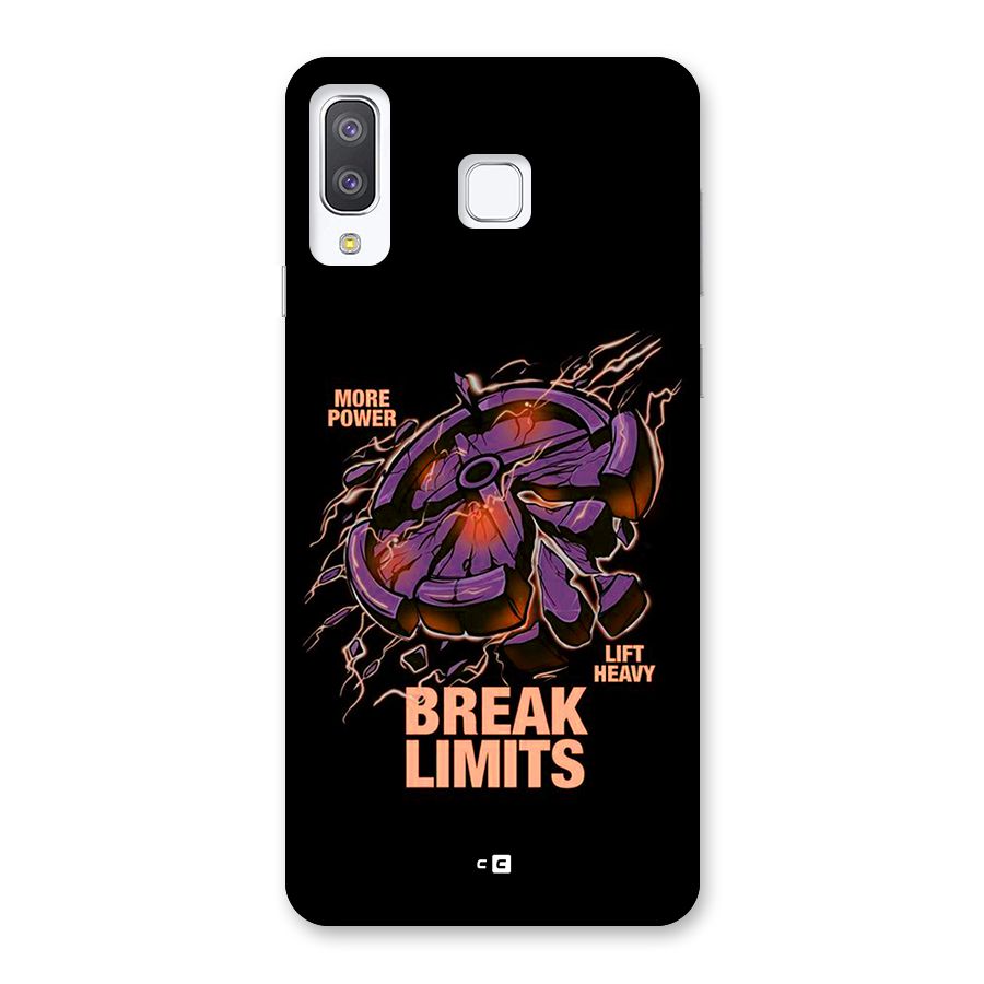 Break Limits Back Case for Galaxy A8 Star