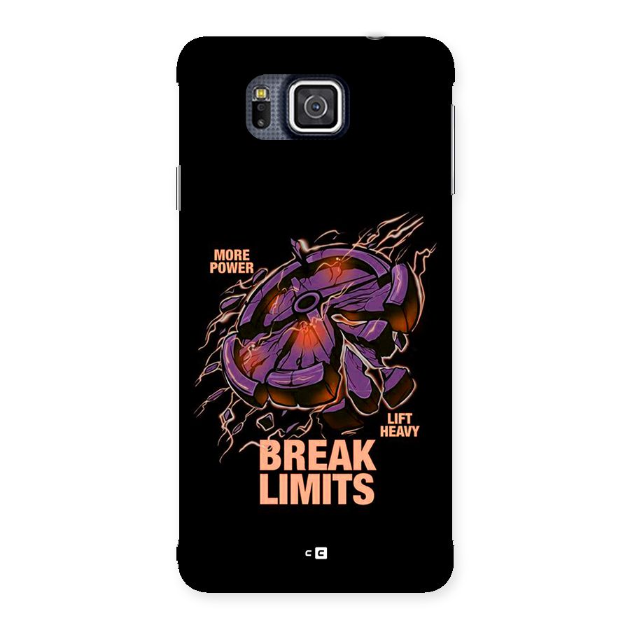Break Limits Back Case for Galaxy Alpha