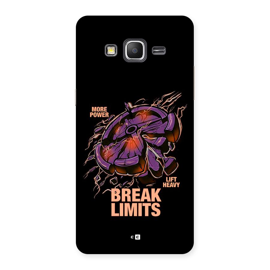 Break Limits Back Case for Galaxy Grand Prime