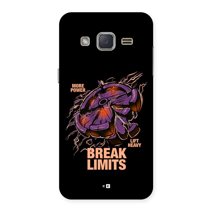 Break Limits Back Case for Galaxy J2