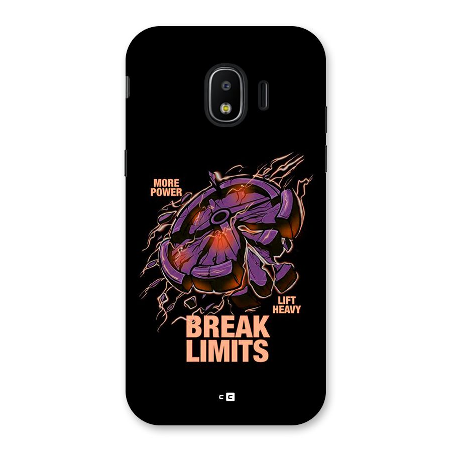 Break Limits Back Case for Galaxy J2 Pro 2018