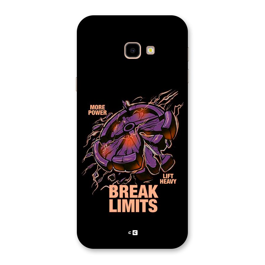 Break Limits Back Case for Galaxy J4 Plus