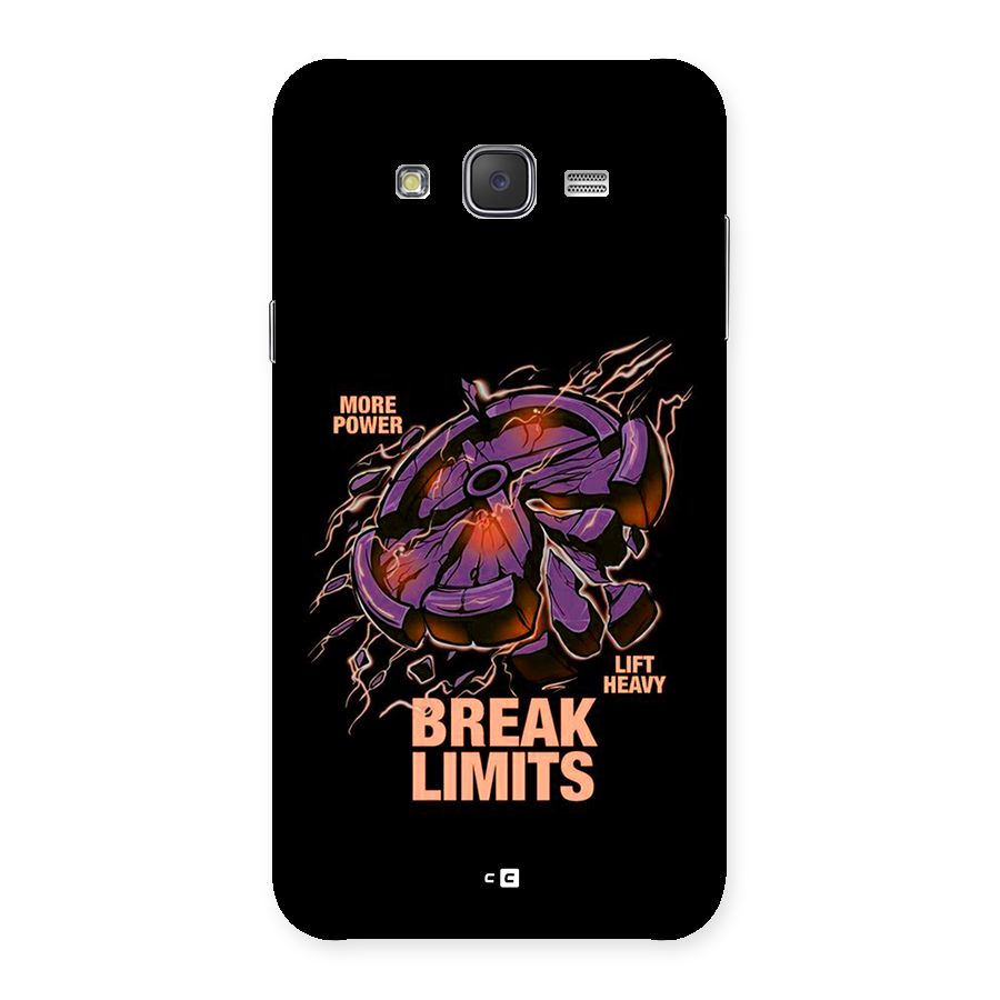 Break Limits Back Case for Galaxy J7