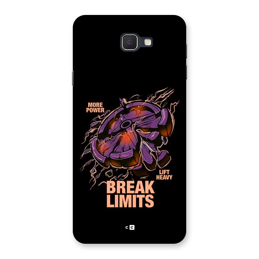 Break Limits Back Case for Galaxy J7 Prime