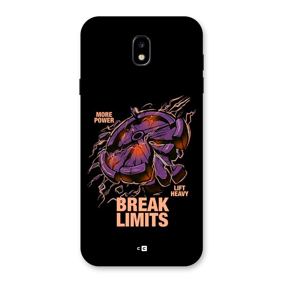 Break Limits Back Case for Galaxy J7 Pro