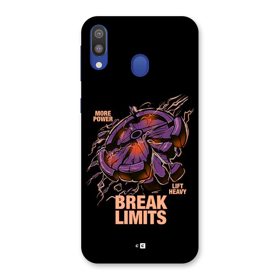 Break Limits Back Case for Galaxy M20