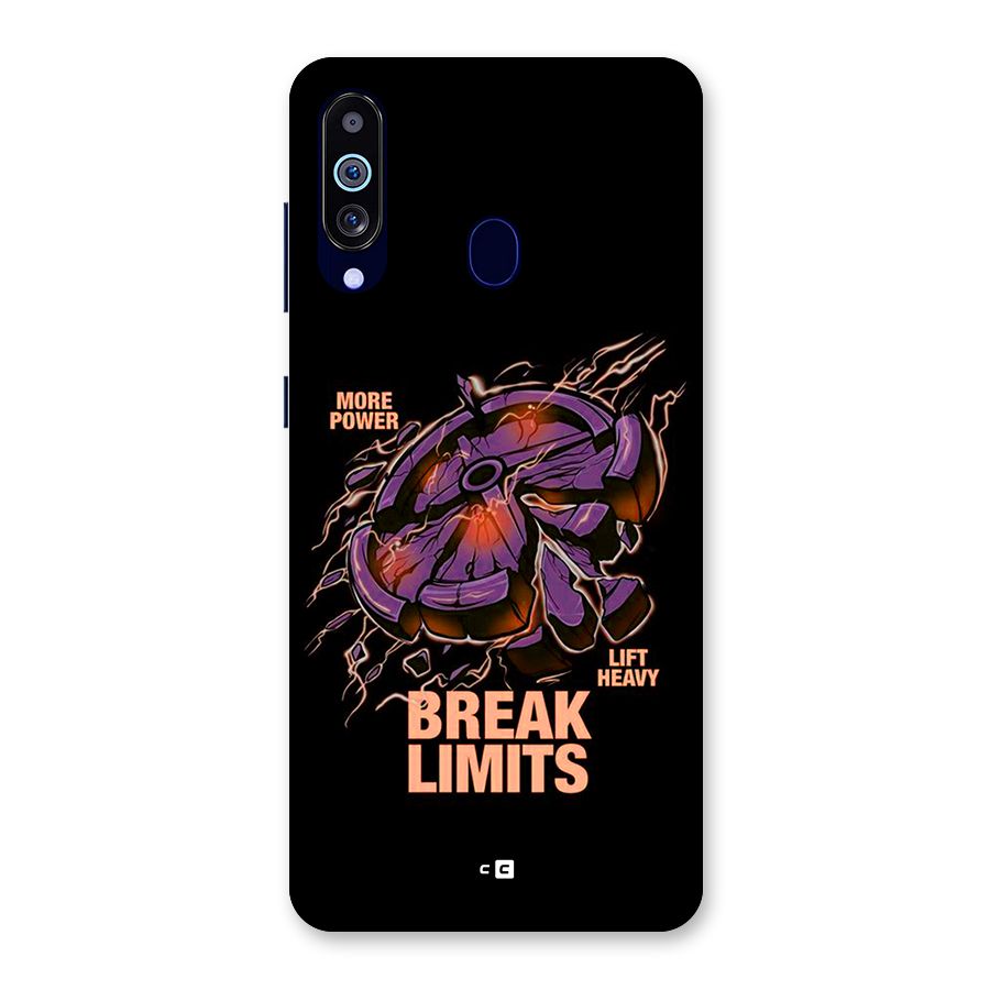Break Limits Back Case for Galaxy M40
