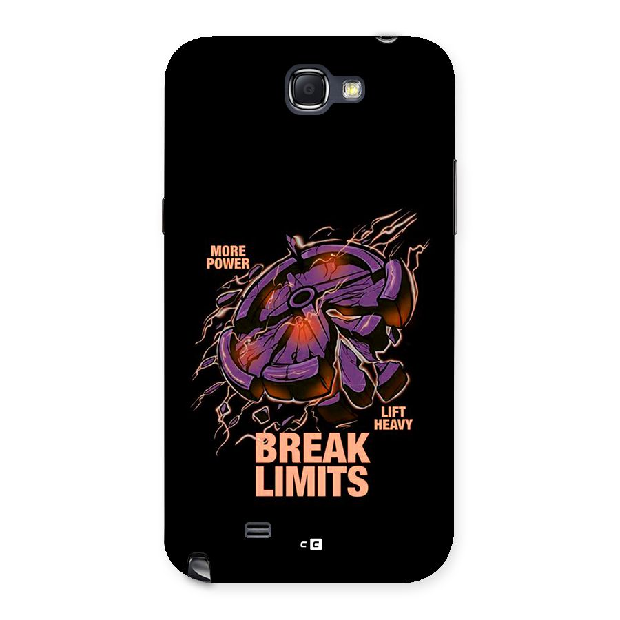 Break Limits Back Case for Galaxy Note 2