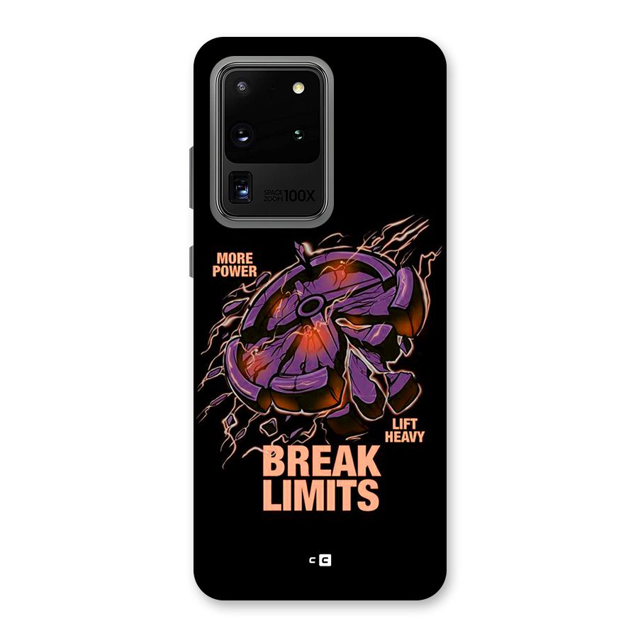 Break Limits Back Case for Galaxy S20 Ultra