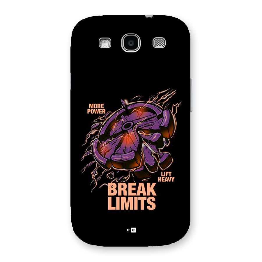 Break Limits Back Case for Galaxy S3
