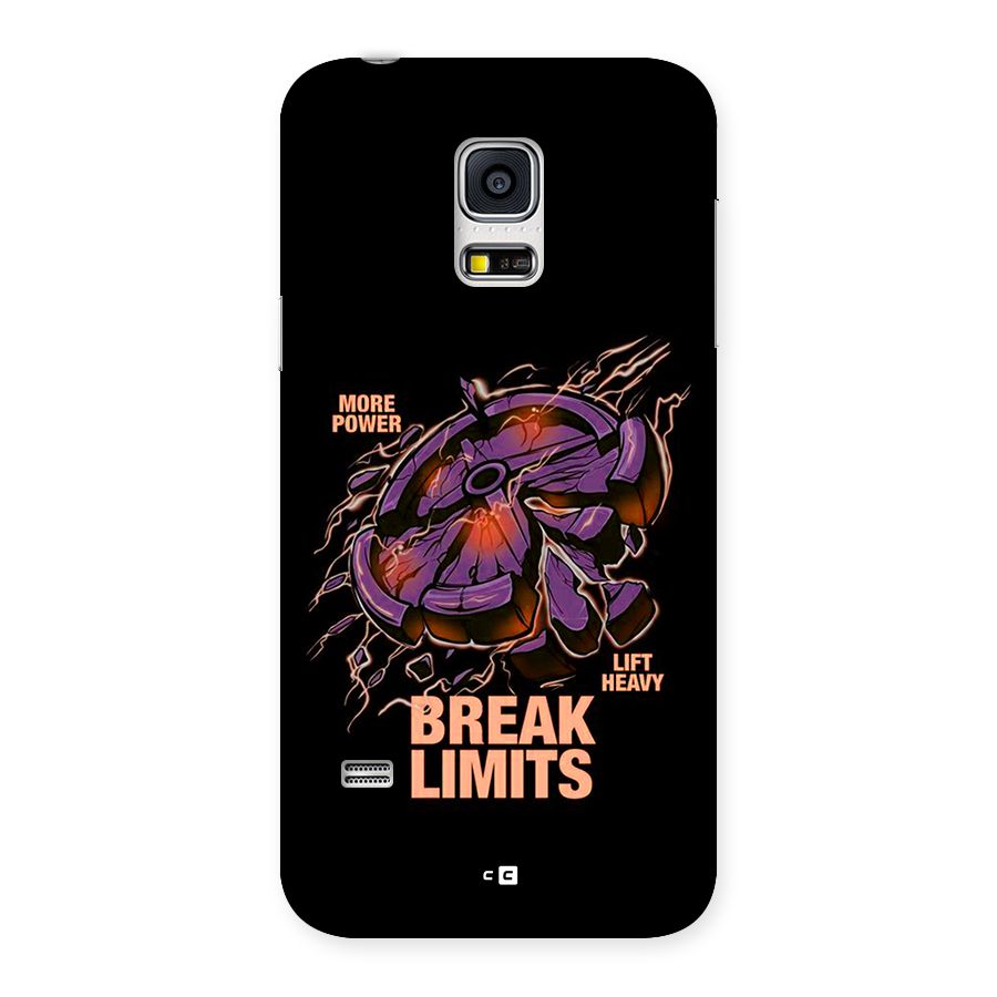 Break Limits Back Case for Galaxy S5 Mini