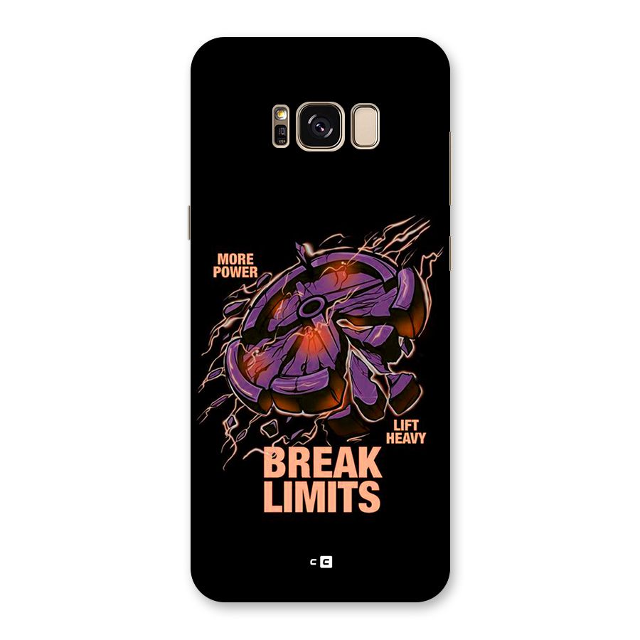 Break Limits Back Case for Galaxy S8 Plus