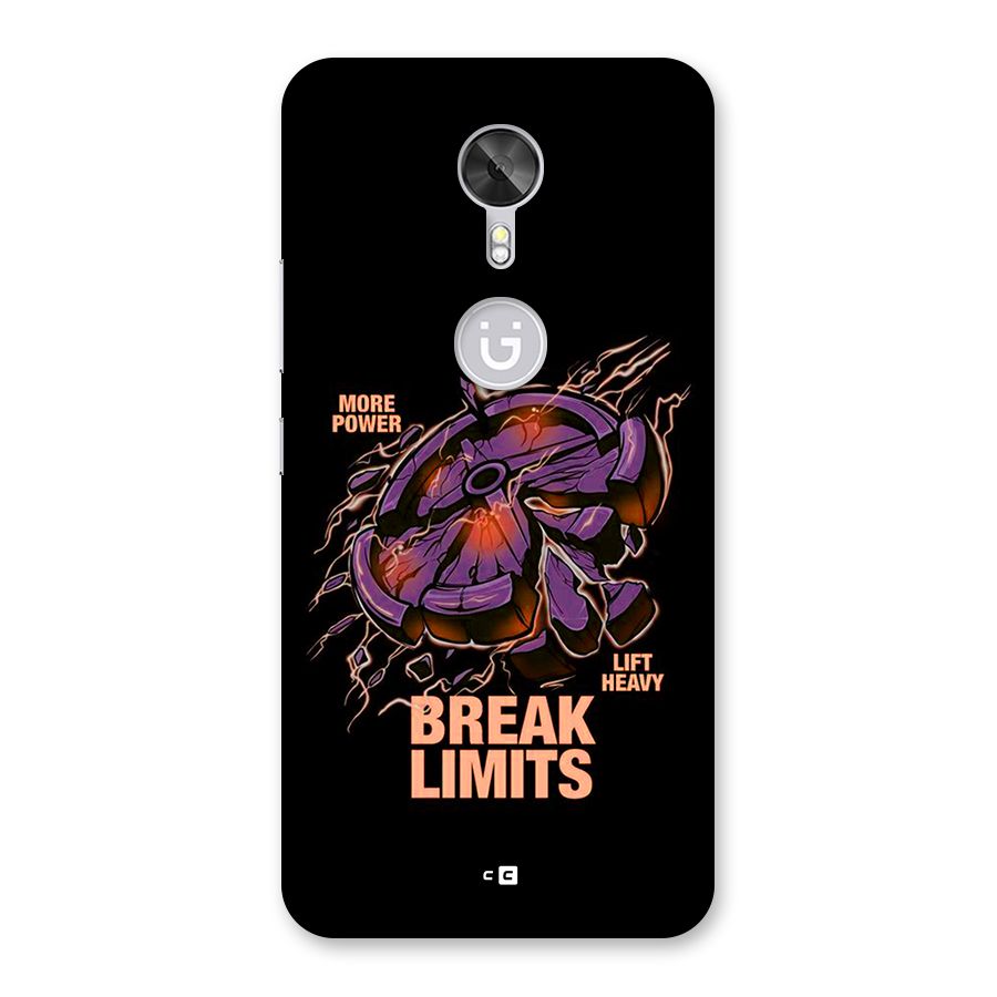 Break Limits Back Case for Gionee A1