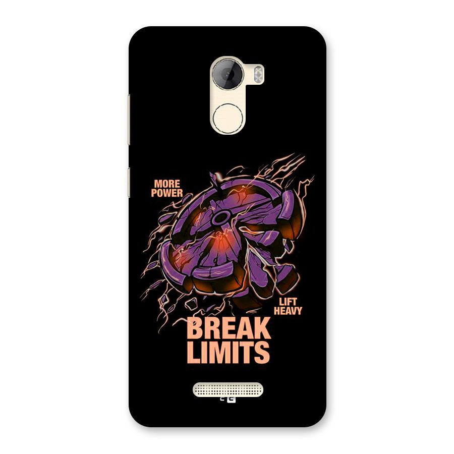 Break Limits Back Case for Gionee A1 LIte