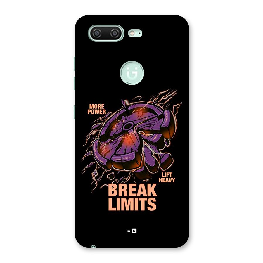 Break Limits Back Case for Gionee S10