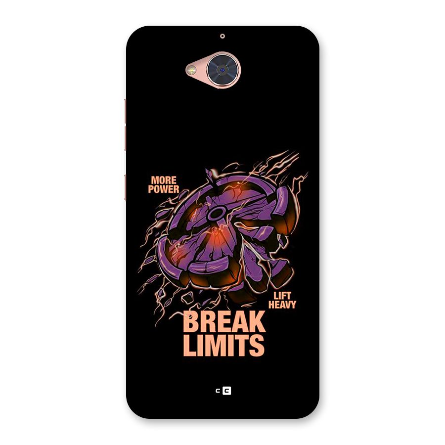 Break Limits Back Case for Gionee S6 Pro