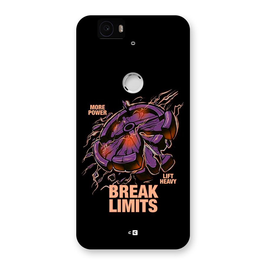 Break Limits Back Case for Google Nexus 6P