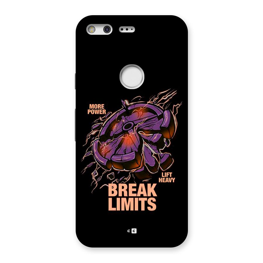 Break Limits Back Case for Google Pixel