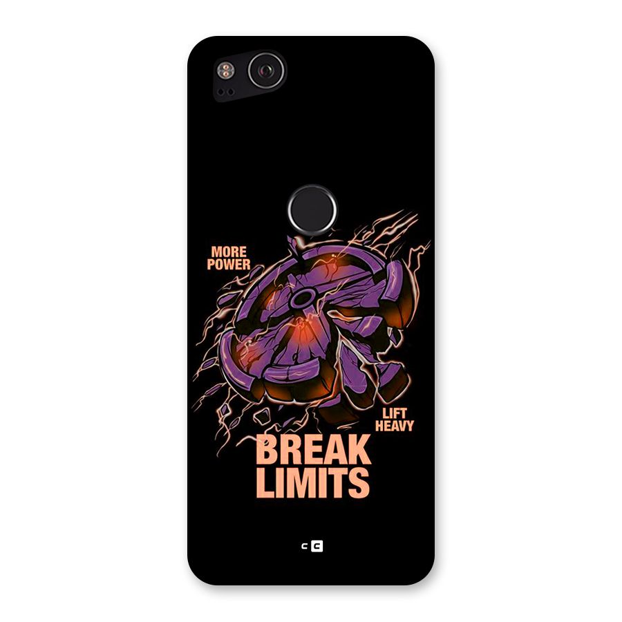 Break Limits Back Case for Google Pixel 2