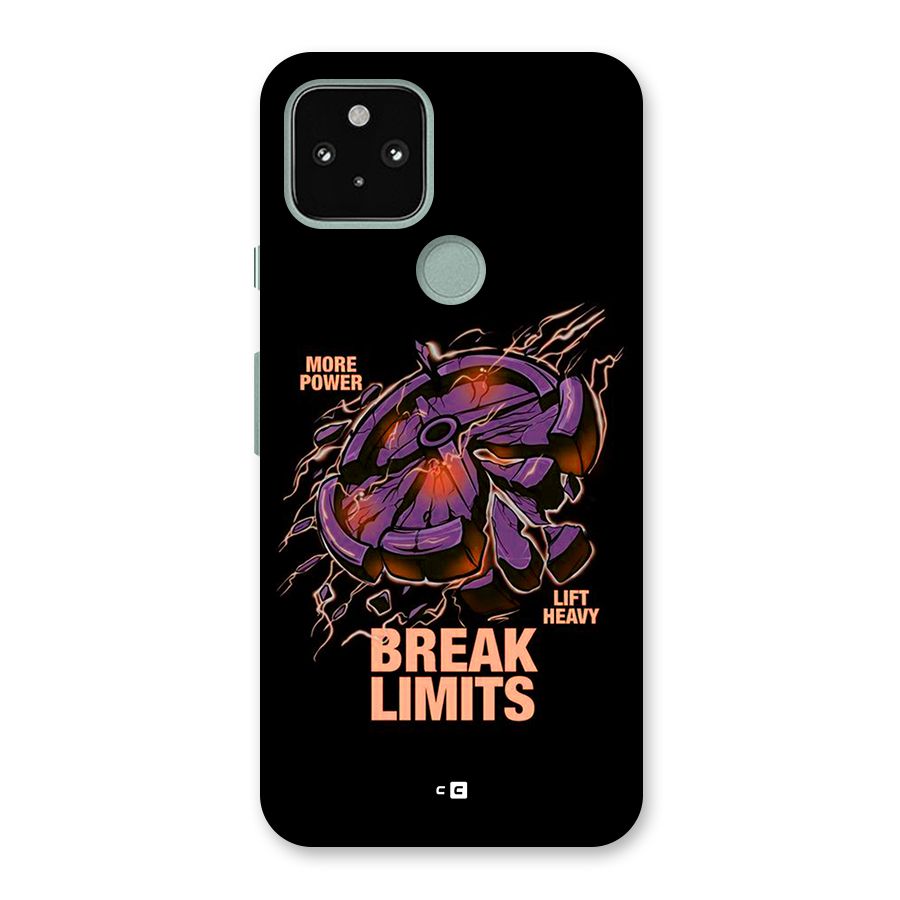 Break Limits Back Case for Google Pixel 5