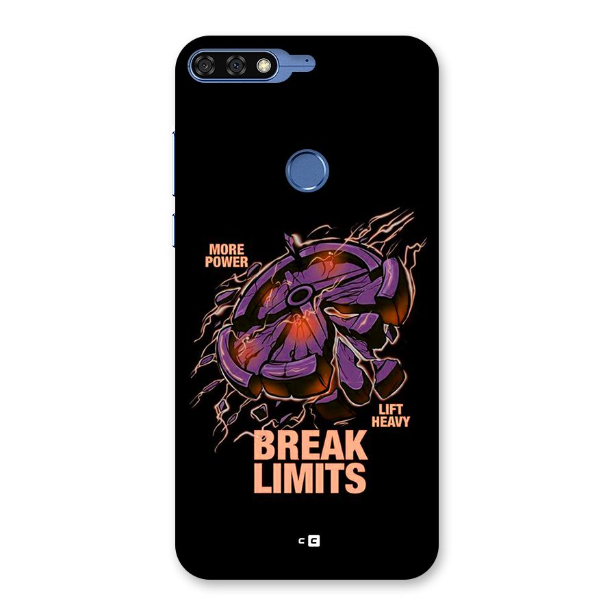 Break Limits Back Case for Honor 7C